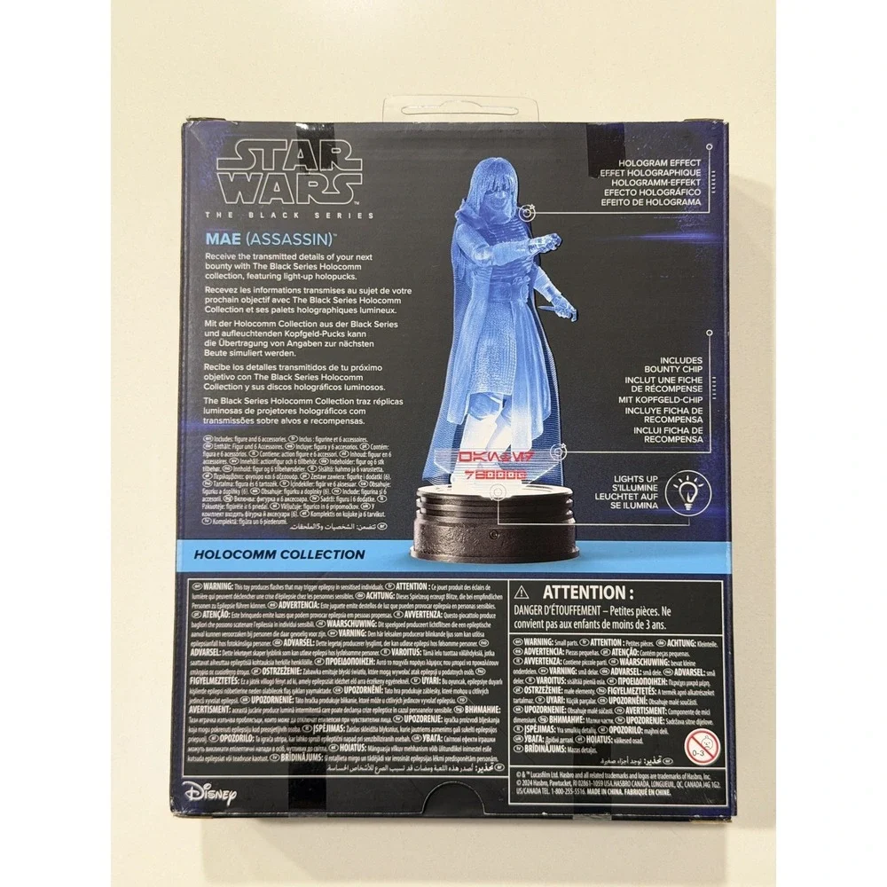 Star Wars Black Series Holocomm Collection Mae Assassin Figure G0275 Hasbro NEW